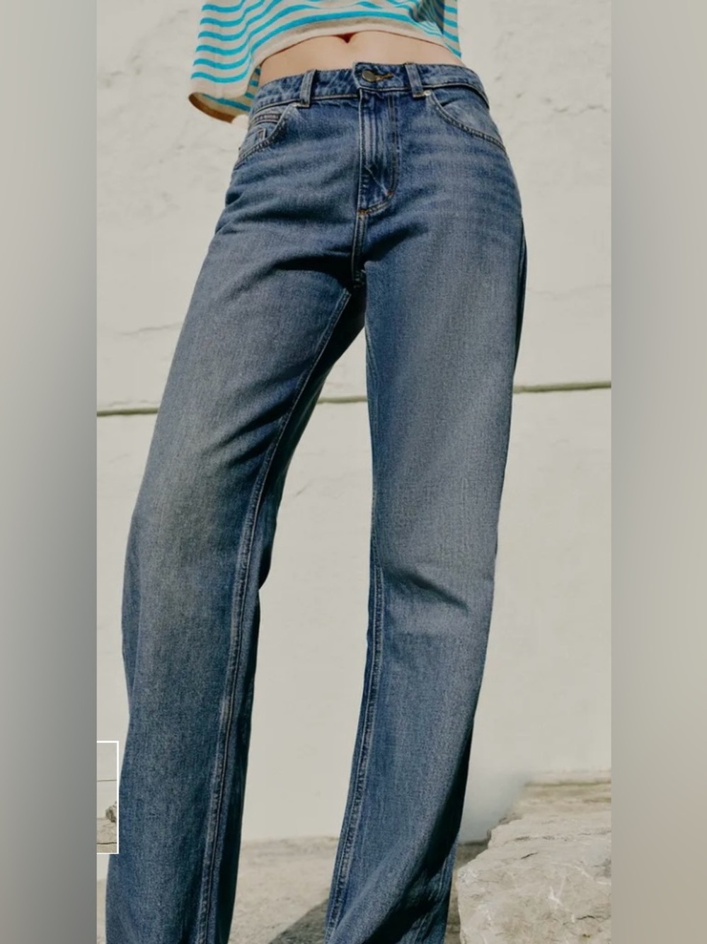 Classic High-Rise Blue Women's Jeans